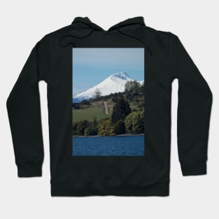 91518 mountain snow Hoodie